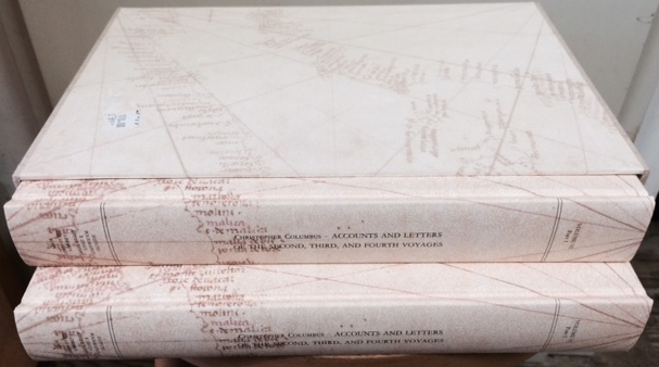 Columbus, Christopher - Accounts and letters of the Second, Third and Fourth Voyages. 2 vols.