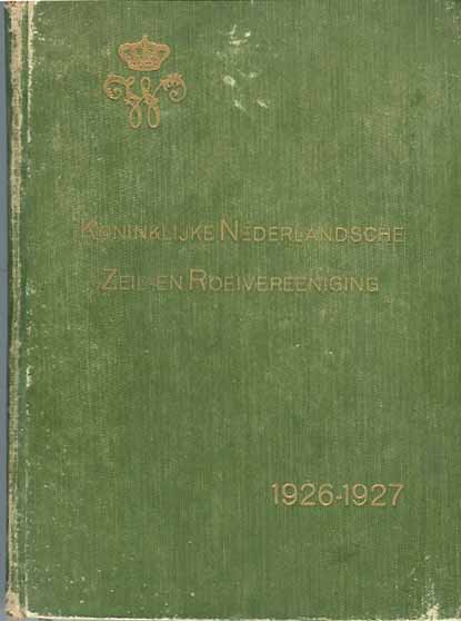  - Koninklijke Nederlandsche Roei- en Zeilvereeniging. Jaarboekje 1926-1927.