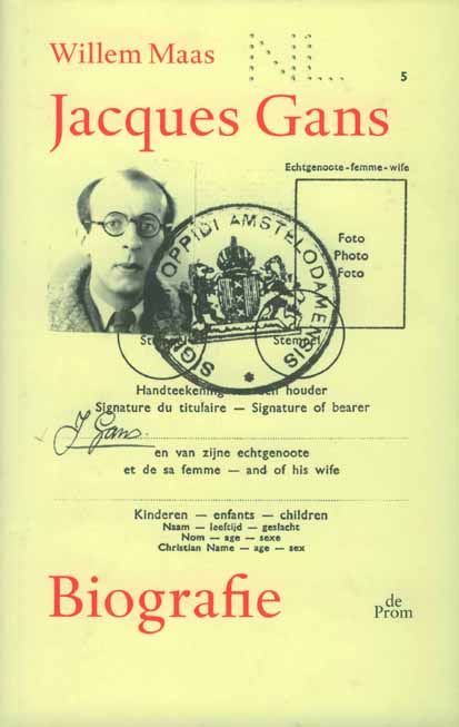 Maas, Willem - Jacques Gans. Biografie.