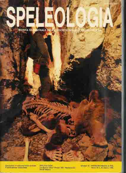 Banti, Forti, et al - Speleologia. Rivista della Societa Speleologica Italiana.