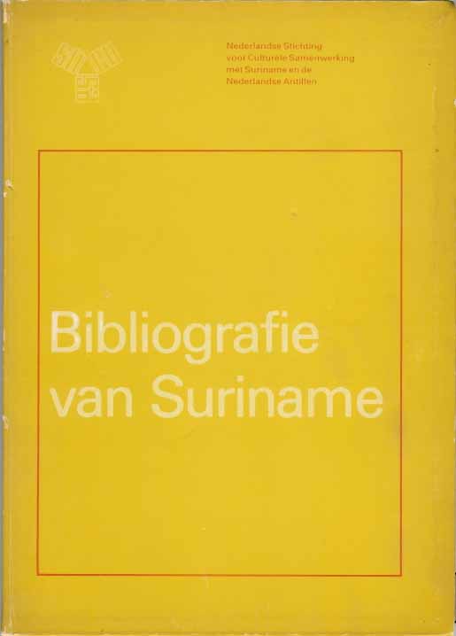 Gordjin, Drs. W. (red.) - Bibliografie van Suriname.