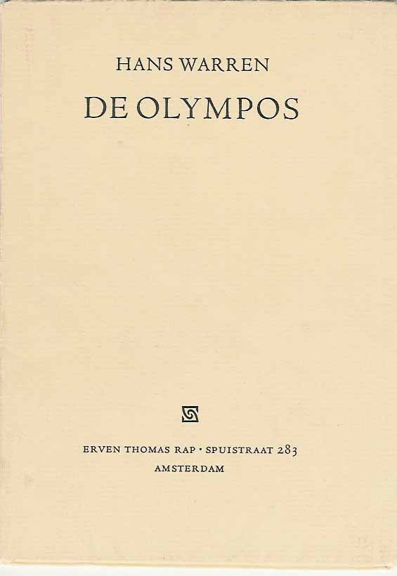 Warren, Hans - De Olympos.