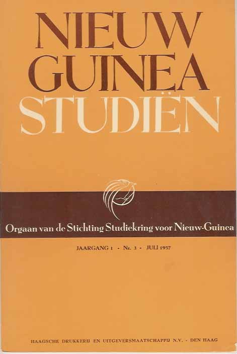 Stichting Studiekring voor Nieuw-Guinea - Nieuw Guinea Studin. Jaargang 1 nr. 3, juli 1957.
