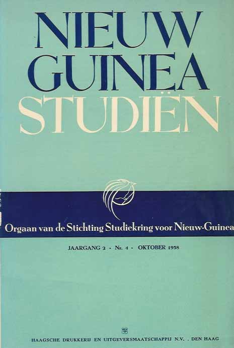 Stichting Studiekring voor Nieuw-Guinea - Nieuw Guinea Studin. Jaargang 2 nr. 4, oktober 1958.