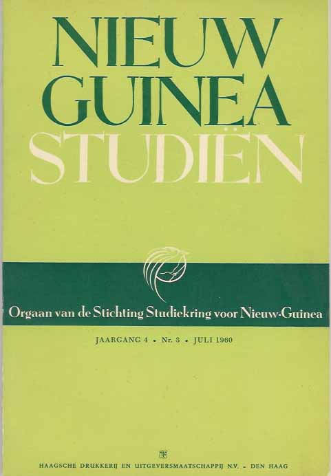 Stichting Studiekring voor Nieuw-Guinea - Nieuw Guinea Studin. Jaargang 4 nr. 3, juli 1960.