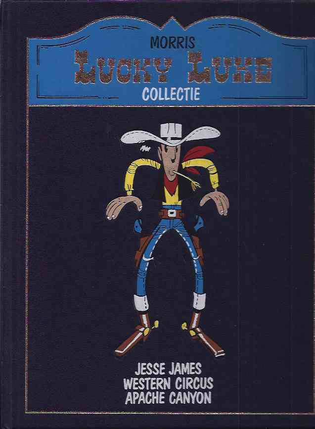 Morris & Goscinny - Lucky Luke Collectie: Jesse James, Western Circus, Apache Canyon.