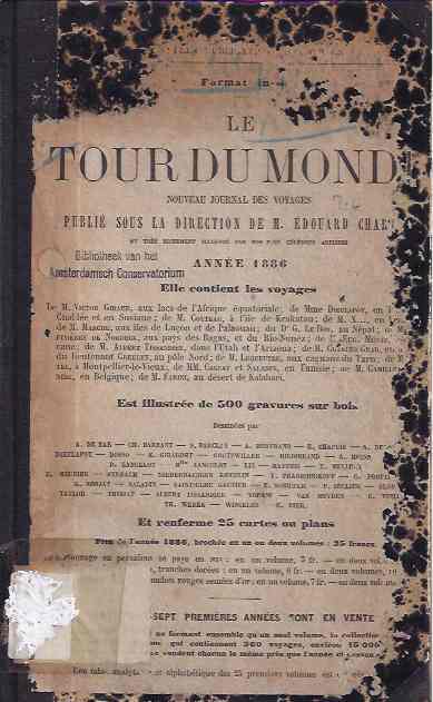 Lauth, Dr. - Le Tour de Monde, Nouvelle journal des voyages: Vortrag von Dr.  Lauth ber Altgyptische Musik.