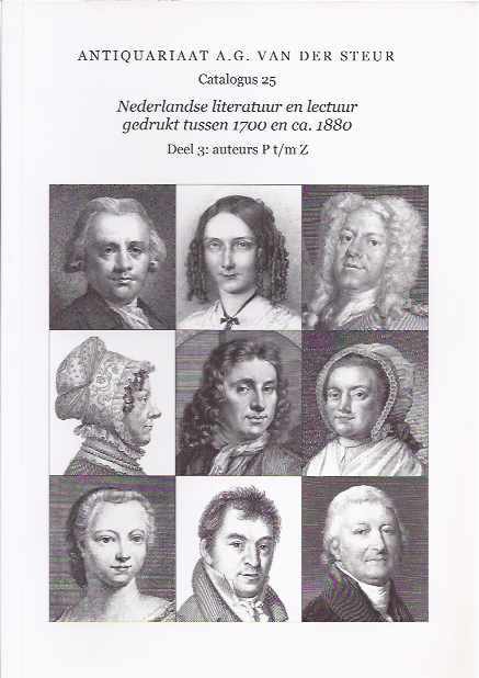 Steur, A.G. van der - Nederlandse literatuur en lectuur gedrukt tussen 1700 en ca. 1880.