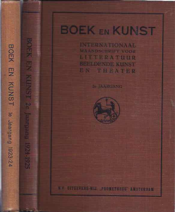 Loeb, Wilhelm  & F.M. Huebner (editors) - Boek en Kunst: Internationaal maandschrift voor litteratuur beeldende kunst en theater.