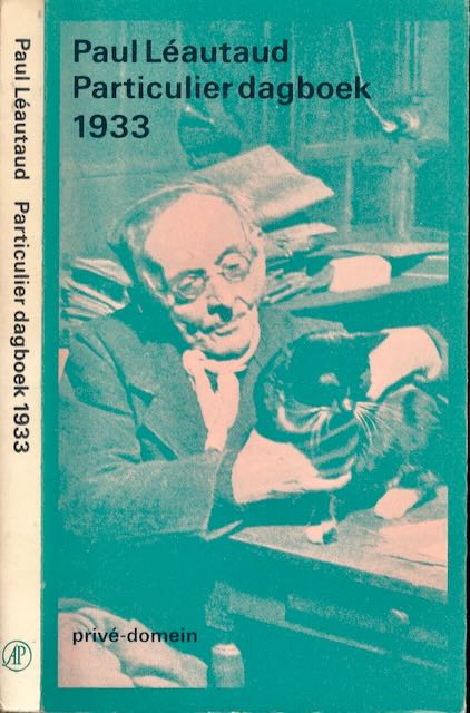 Lautaud, Paul - Particulier Dagboek 1933.
