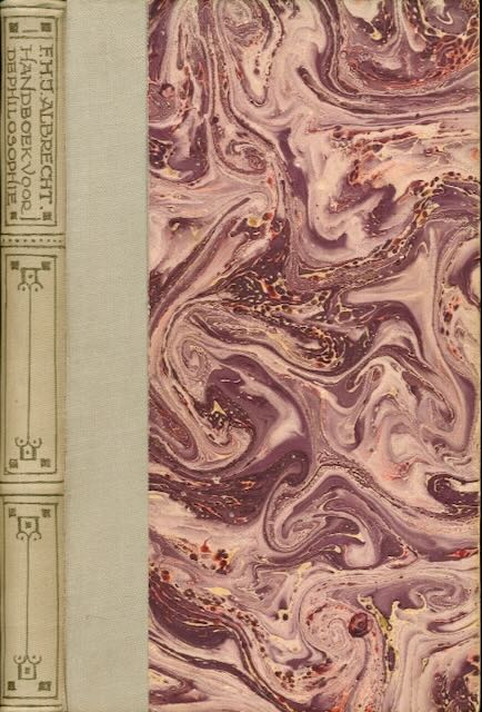 Albrecht, F.H.J - Handboek voor de Philosophie: Ten gebruike van Gymnasien en andere voorbereidende scholen.