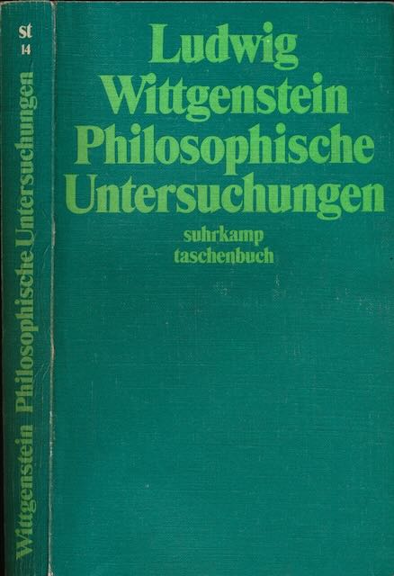 Wittgenstein, Ludwig - Philosophische Untersuchungen.