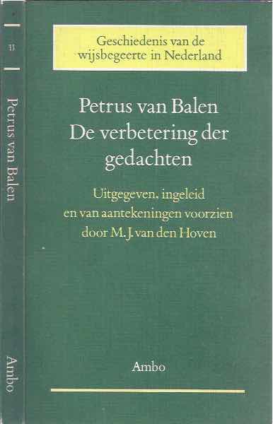 Balen, Petrus van - De Verbetering de Gedachten.