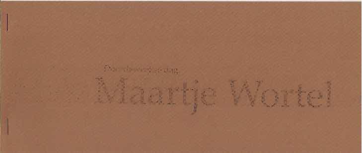 Wortel, Maartje - Doordeweekse dag.