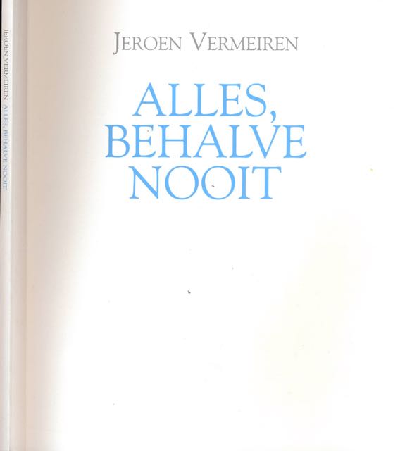 Vermeiren, Jeroen - Alles, Behalve Nooit.