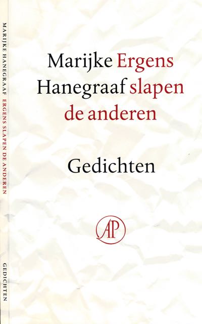 Hanegraaf, Marijke - Ergens Slapen de Anderen: Gedichten.