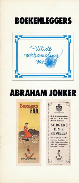 Jonker, Abraham - Boekenleggers.