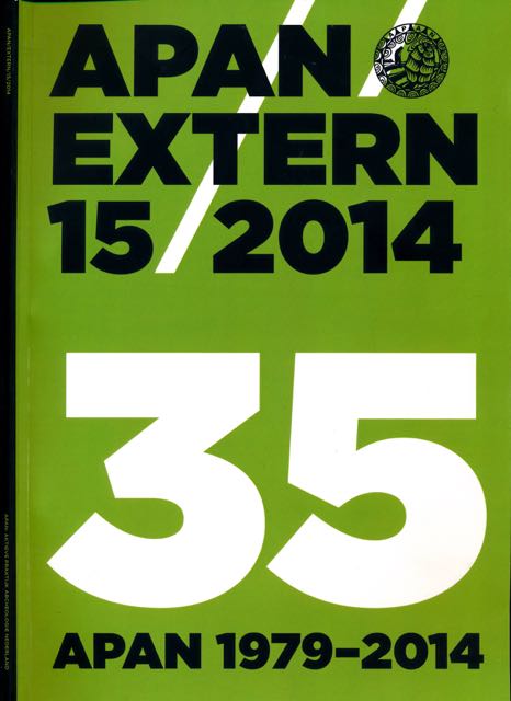 Geertsma, Klaas et al - Apan Extern 15 / 2014.