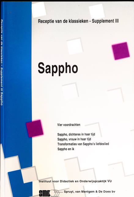 Fisser, C.A.C.M. & R.Th. van der Paardt, S.R. Slings (redactie) - Receptie van de Klassieken III: Sappho.
