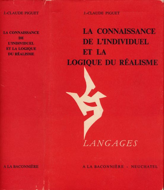 Piguet, J.-Claude - La Connaissance de l' Individuel et la Logique de Ralisme.