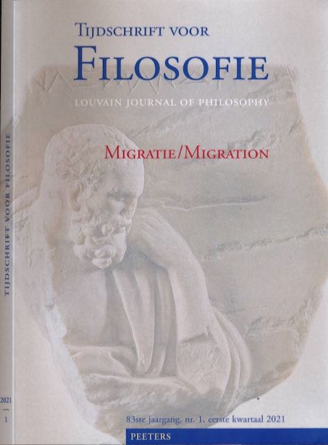 Breeur, Ronald & Florence Caecymaex et al. (redactie) - Tijdschrift voor Filosofie 2021, nummer 1: Themanummer migratie.