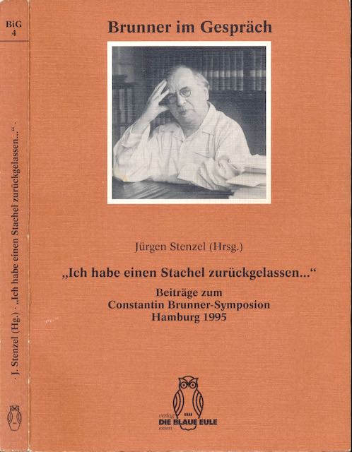 Stenzel, Jrgen - Ich habe einen Stachel zurckgelassen...