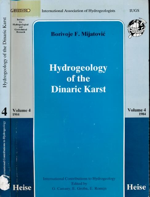 Mijatovic, Borivoje F - Hydrogeology of the Dinaric Karst.