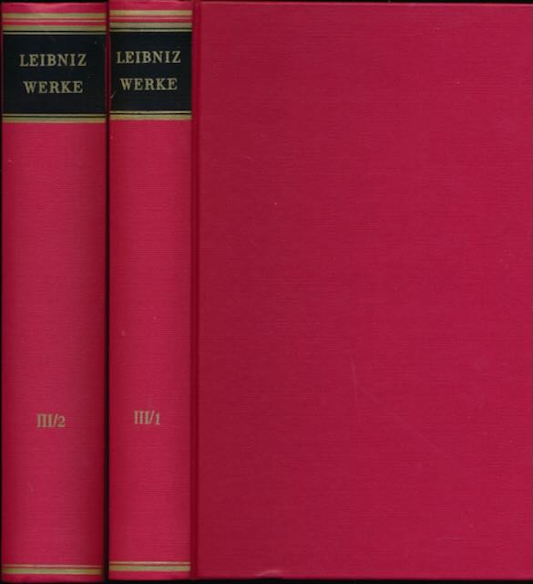 Leibniz, Gottfried Wilhelm - Neue Abhandlungen ber den Menschlichen Verstand: Buch I-IV.
