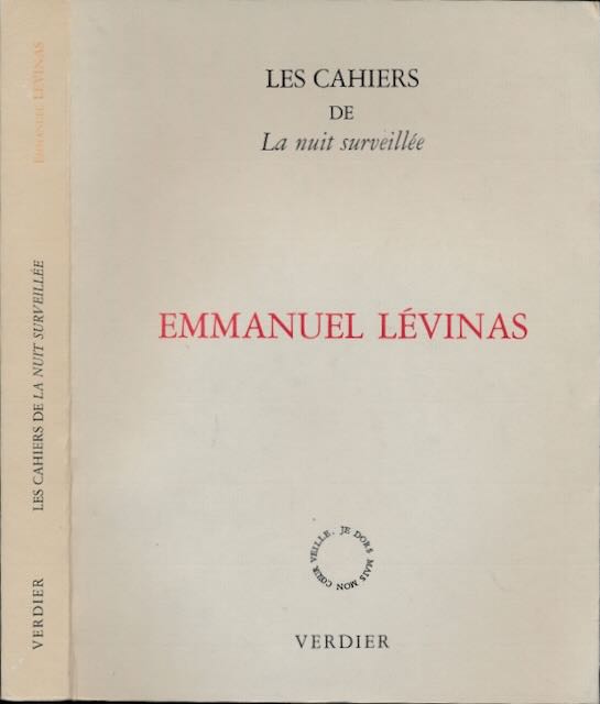 Lvinas, Emmanuel. - Les Cahiers de la nuit surveille no3.