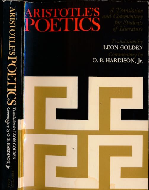  - Aristotle's Poetics: A translation and commentary for students of literature.