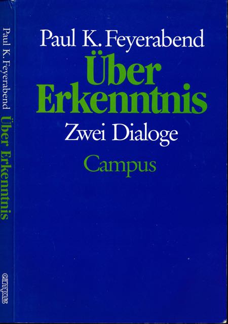 Feyerabend, Paul K - ber Erkenntnis: Zwei Dialoge.