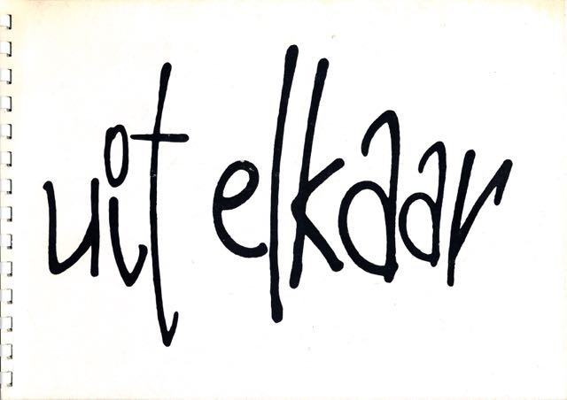 Veen, Herman van - Uit Elkaar.